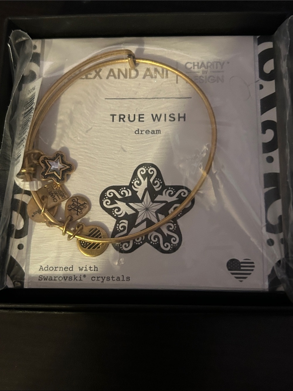 NEW Alex and Ani bracelet TRUE WISH